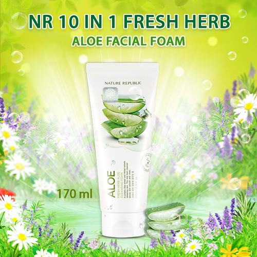 FRESH HERB ALOE CLEANSING FOAM Beauty Diary
